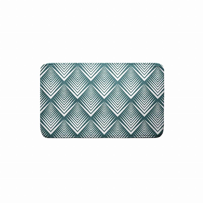 Hkh Tapete Saída Banho Microfibra Estampado Blueart