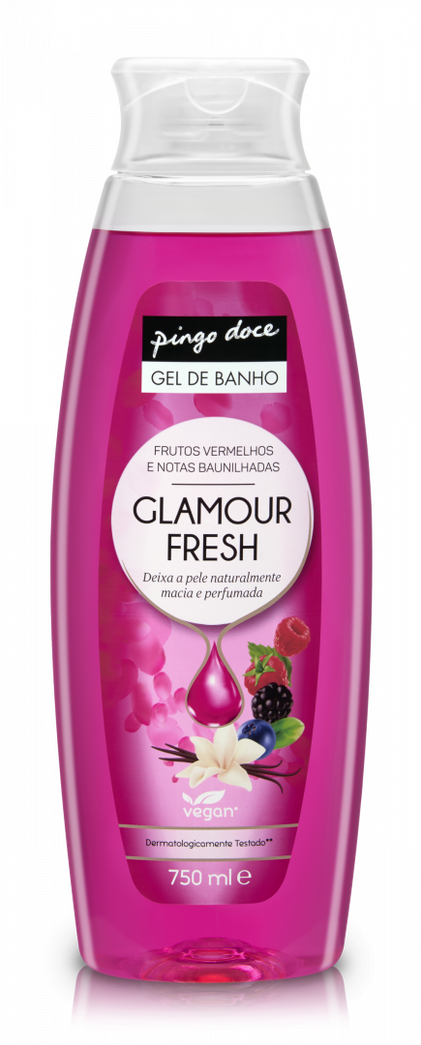 Gel De Banho Glamour Fresh Pingo Doce 0.75L