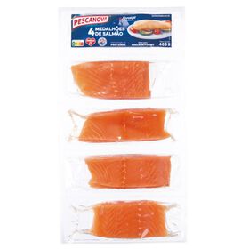 Medalhões De Salmão Ultracongelado Pescanova 400 gr