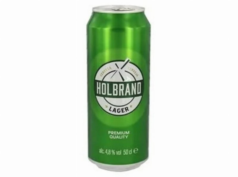 Cerveja Holbrand Lager Lata 0.50 l