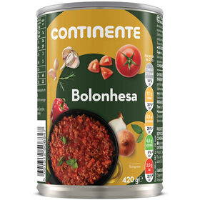 Bolonhesa Lata Continente 507 gr (Peso Escorrido 420 gr)