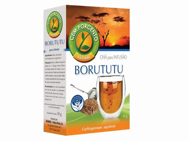 Chá Cem Porcento Borututu 50 g