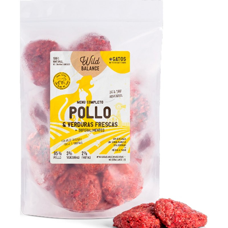 Alimento Para Gato Galinha E Verduras 1 kg