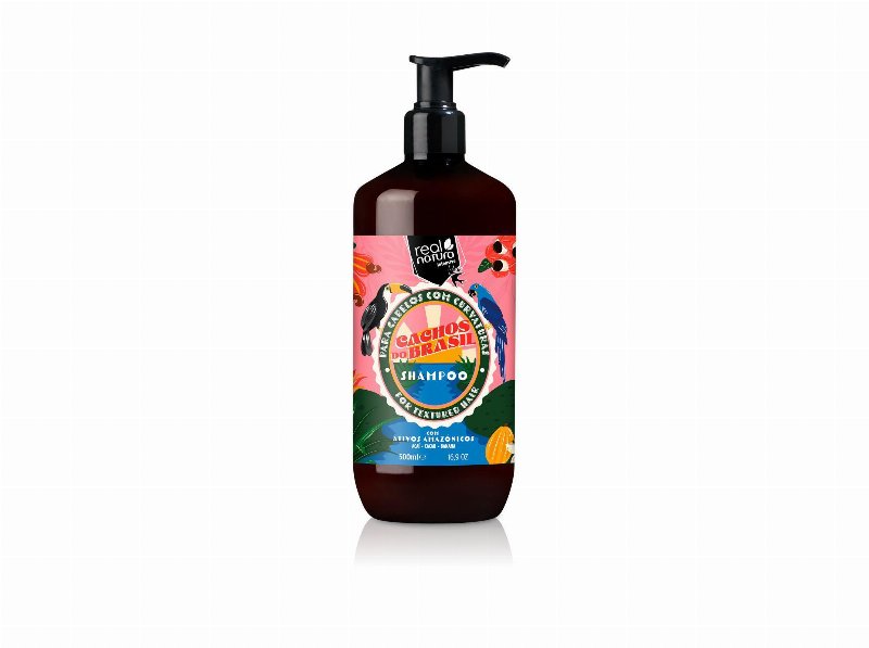 Champô Real Natura S/ Sal Cachos Do Brasil 500 ml