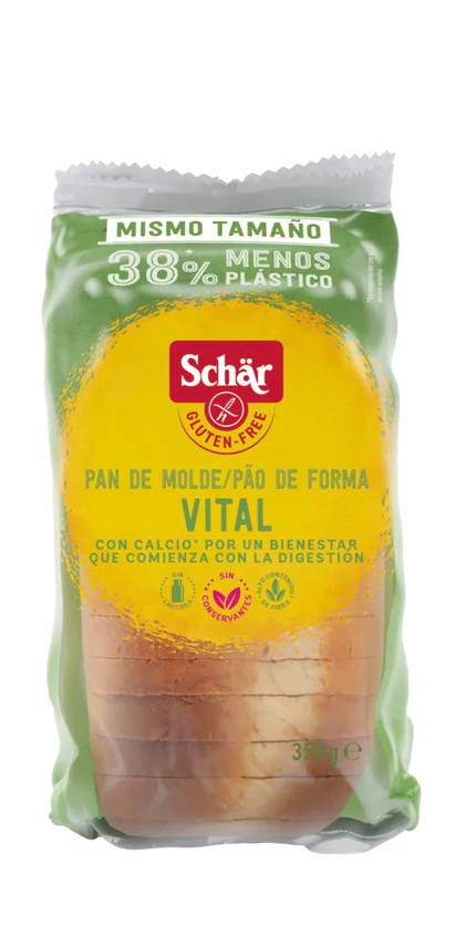 Pão De Forma Vital Sem Glúten Schär 0.35Kg