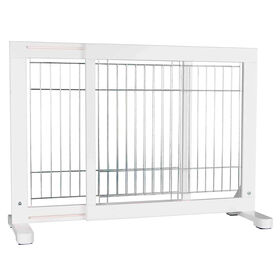Barreira De Proteção Para Cão Lacado Branco 65-108X61Cm Trixie 1 Un