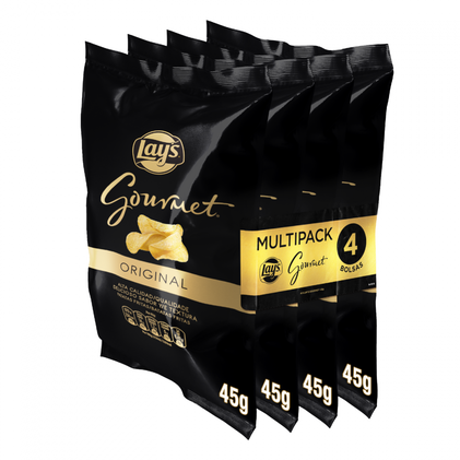 Batatas Fritas Lay's Gourmet Multipack Lay's 0.18Kg