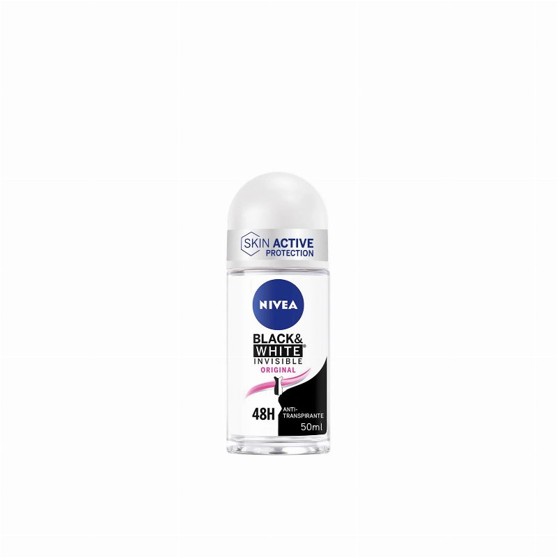 Nivea Desodorizante Roll-On Invisible For Black & White 50 ml