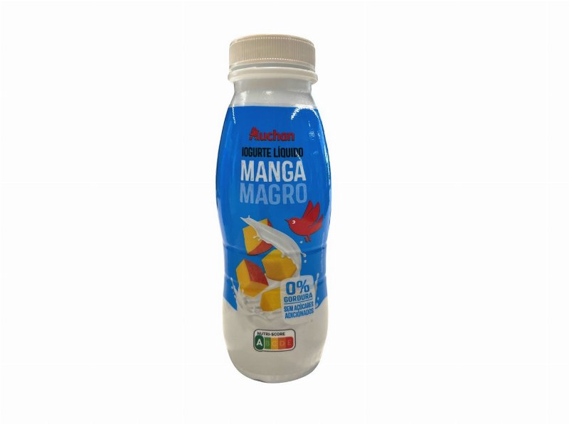 Iogurte Auchan Líquido Magro Manga 170 g