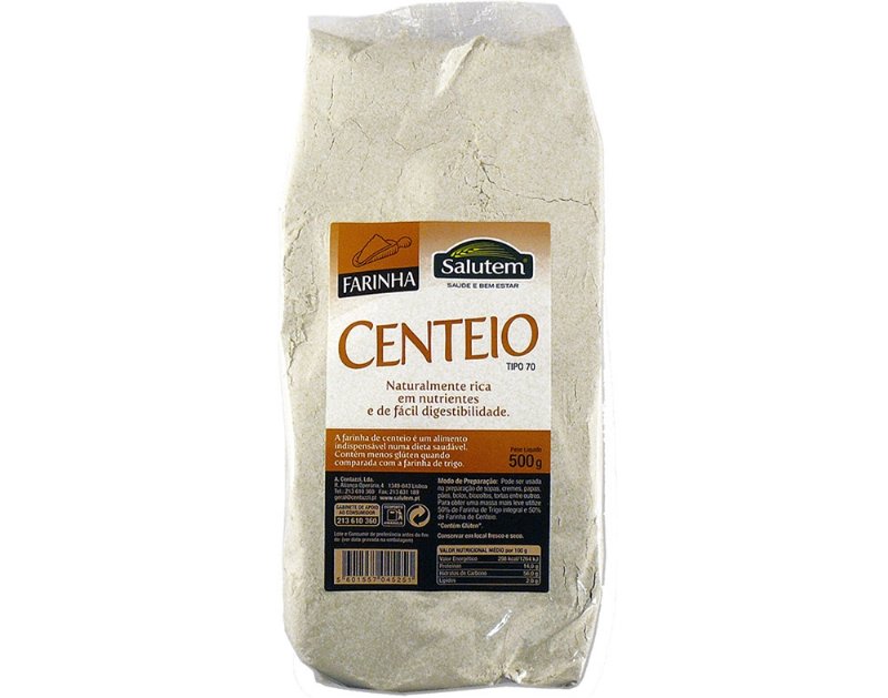 Farinha Salutem Centeio Integral 500 g