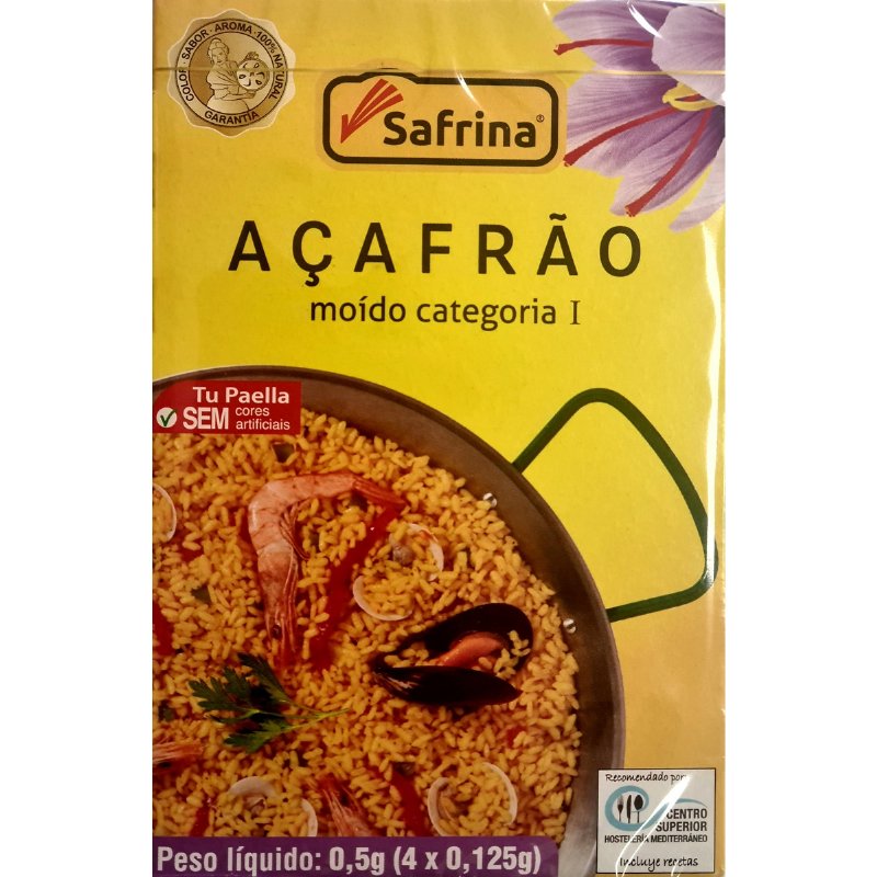 Açafrão Moído 4 Doses 0.5 g