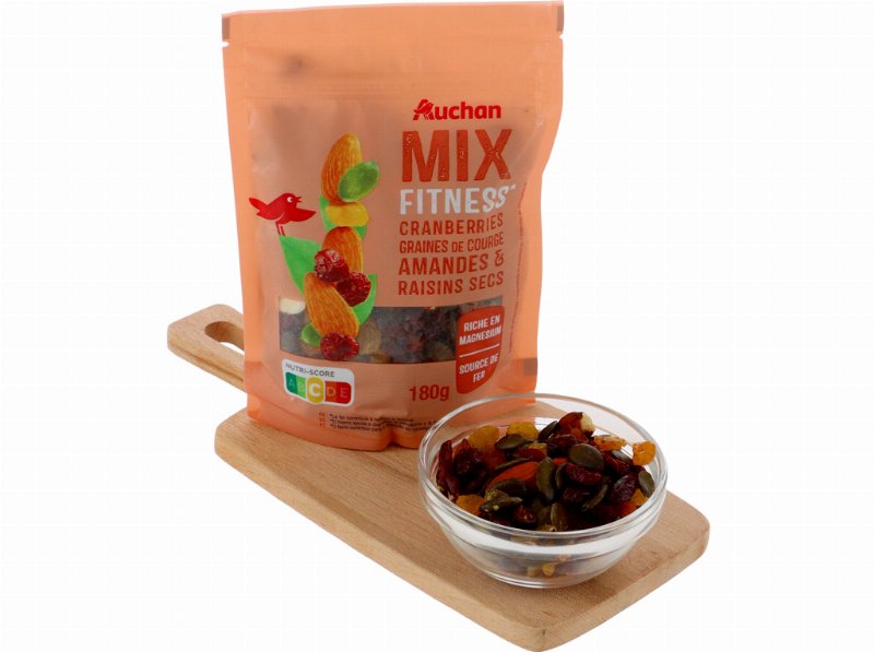 Mistura De Frutos Secos Auchan Fitness 180 g