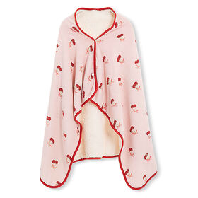 Manta Poncho Cerejas Kasa