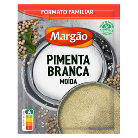 Pimenta Branca Moída Em Saqueta Margão 70 gr