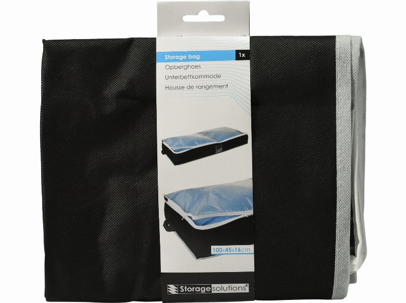 Saco Arrumação Preto 100Cm