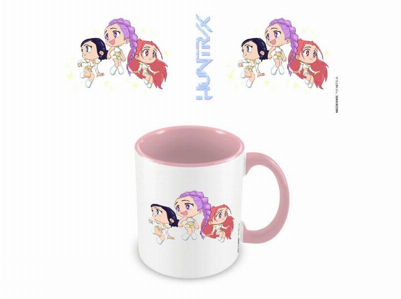 Caneca K-Pop Demon Hunters Huntrix Chibi