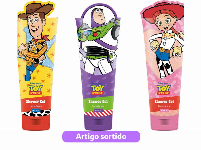 Gel De Banho Criança Sence Disney Toy Story 250 ml