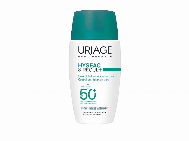 Fluído Solar Uriage Hyseac 3-Regul+ Spf 50+ 50 ml