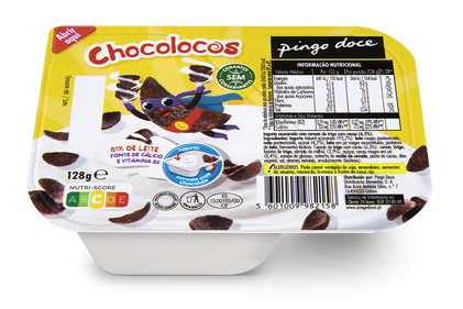 Iogurte Chocolocos Bicompartimentado Pingo Doce 0.128Kg