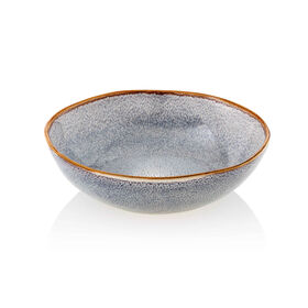 Prato Sopa 18Cm Cinza Belmonte Kasa