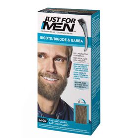 Coloração Temporária Para Barba Castanho Claro Just For Men 1 Un
