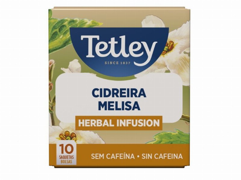 Infusão Tetley Cidreira 10 Saquetas