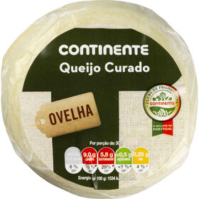 Queijo De Ovelha Curado Continente 1 Un (Médio)