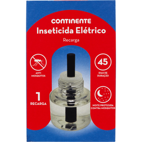 Inseticida Elétrico Recarga Melgas E Mosquitos Continente