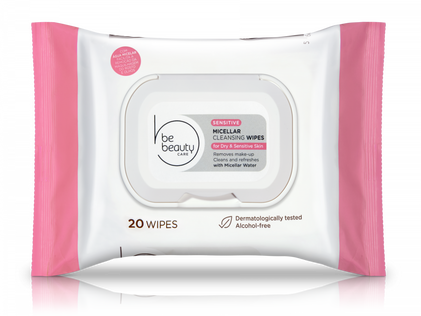 Toalhitas Desmaquilhantes Com Água Micelar Be Beauty 20Un