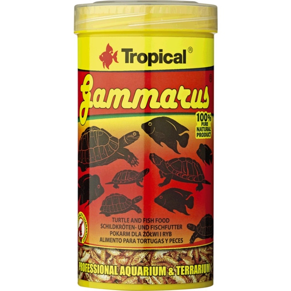 Gammarus Para Tartarugas E Peixes 250 ml