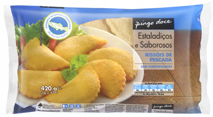 Rissóis De Pescada Congelados Pingo Doce 0.42Kg