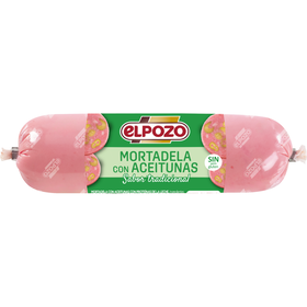 Mortadela De Porco Com Azeitonas Mini Elpozo 300 gr