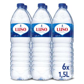 Água Sem Gás Luso 6 X 1,5 Lt