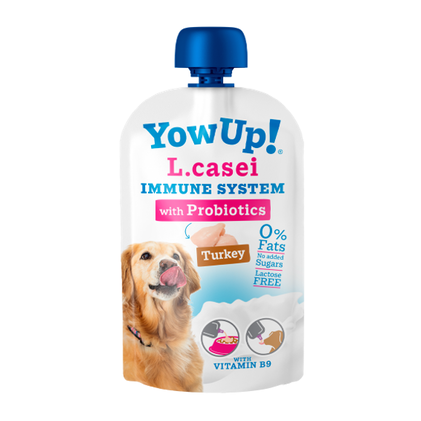 Comida Húmida Para Cão Iogurte L-Casei Sistema Imunitário Yowup 0.115Kg