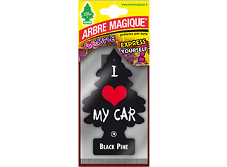Ambientador Automóvel Arbre Magique Black Pine