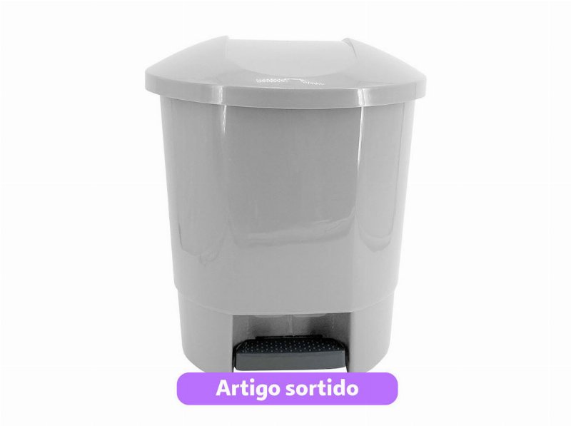 Balde Lixo Anilar Com Pedal 30 l Cores Sortidas