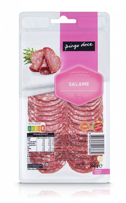 Salame Fatiado Pingo Doce 0.2Kg