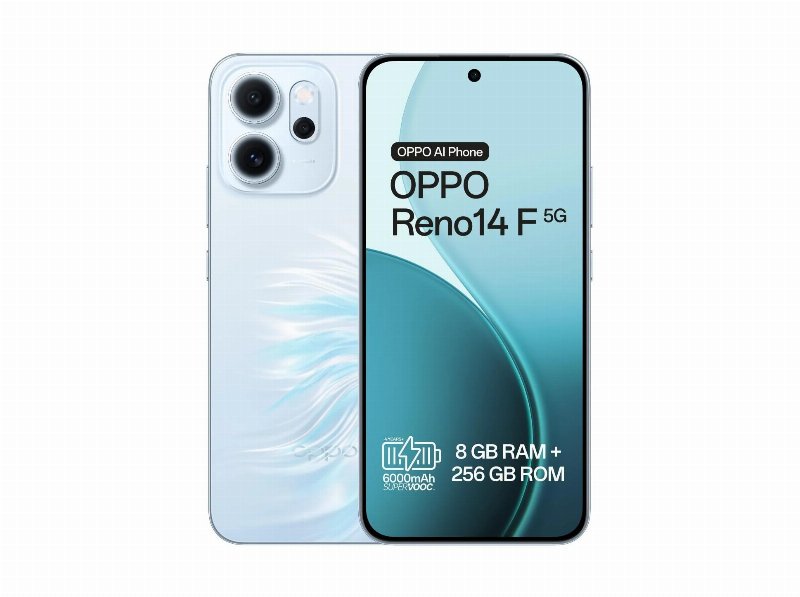 Smartphone Oppo Reno14 F 5 g 8/256Gb Azul