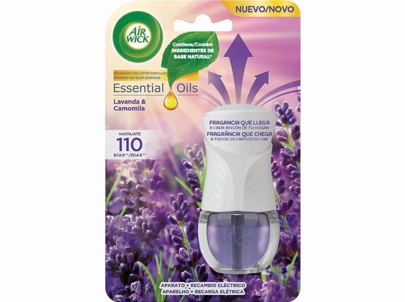 Ambientador Elétrico Air Wick Aparelho Lavanda 19 ml