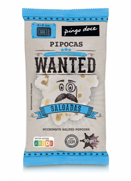 Pipocas Salgadas Para Micro-Ondas Pingo Doce 0.09Kg