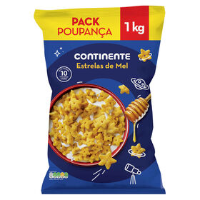 Cereais Estrelas De Mel Pack Poupança Continente 1 kg