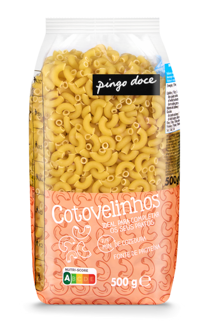 Massa Cotovelinhos Pingo Doce 0.5Kg