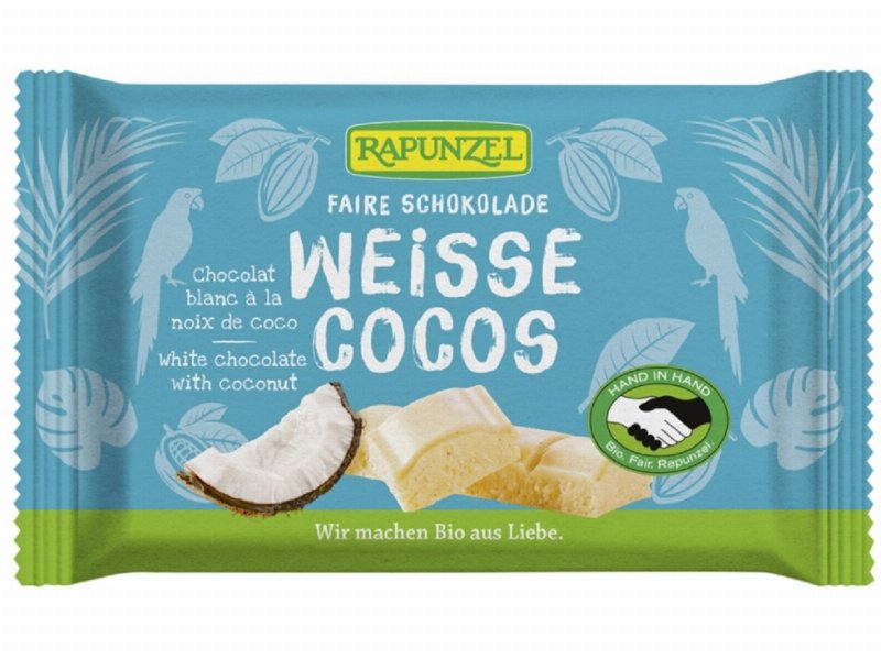 Chocolate Branco Rapunzel Coco Bio 100 g