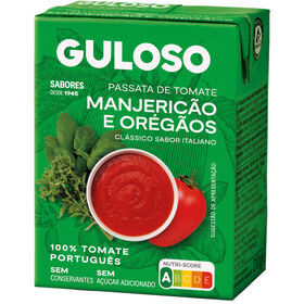 Passata De Tomate Com Manjerição E Oregãos Guloso 210 gr