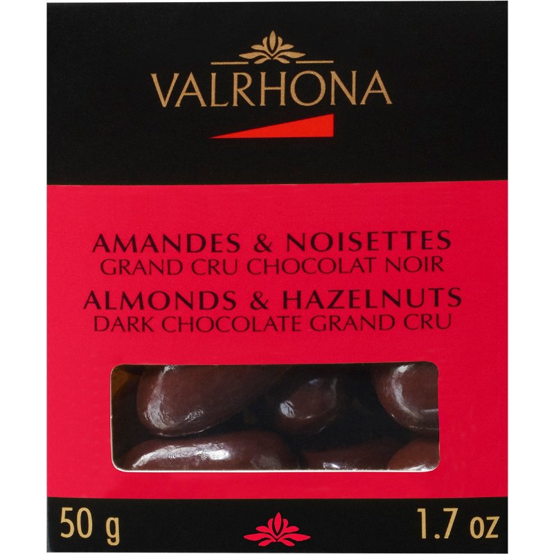 Valrhona Chocolate Almonds & Noisettes 50 g
