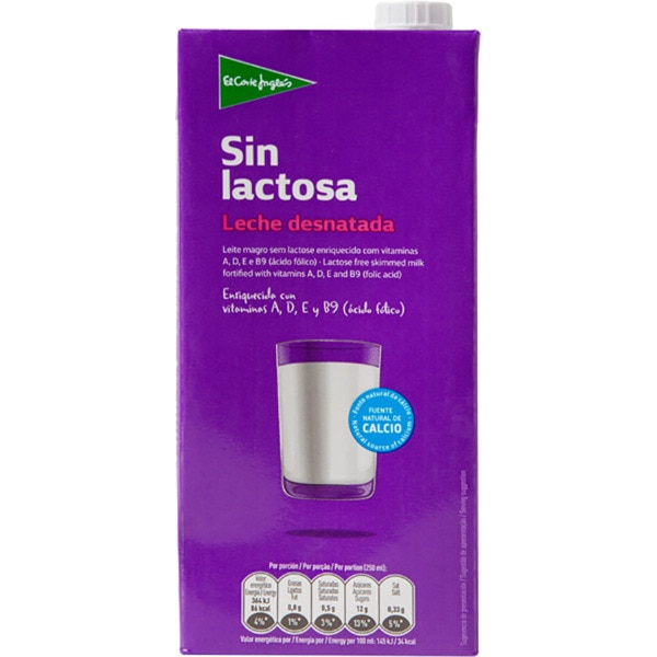 Leite Magro Sem Lactose 1 l