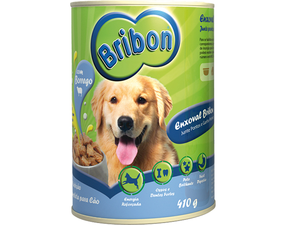 Comida Húmida Para Cão Bribon Borrego 410 g