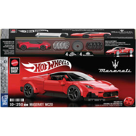 Hot Wheels - Kit De Construção Maserati Mc20 250 Peças