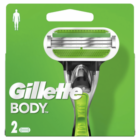 Recarga De Lâminas Body Gillette 2 Un
