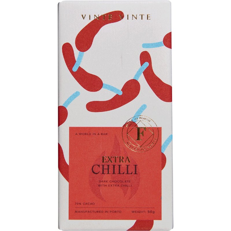 Chocolate Negro 70% Com Chili Fusion 50 g